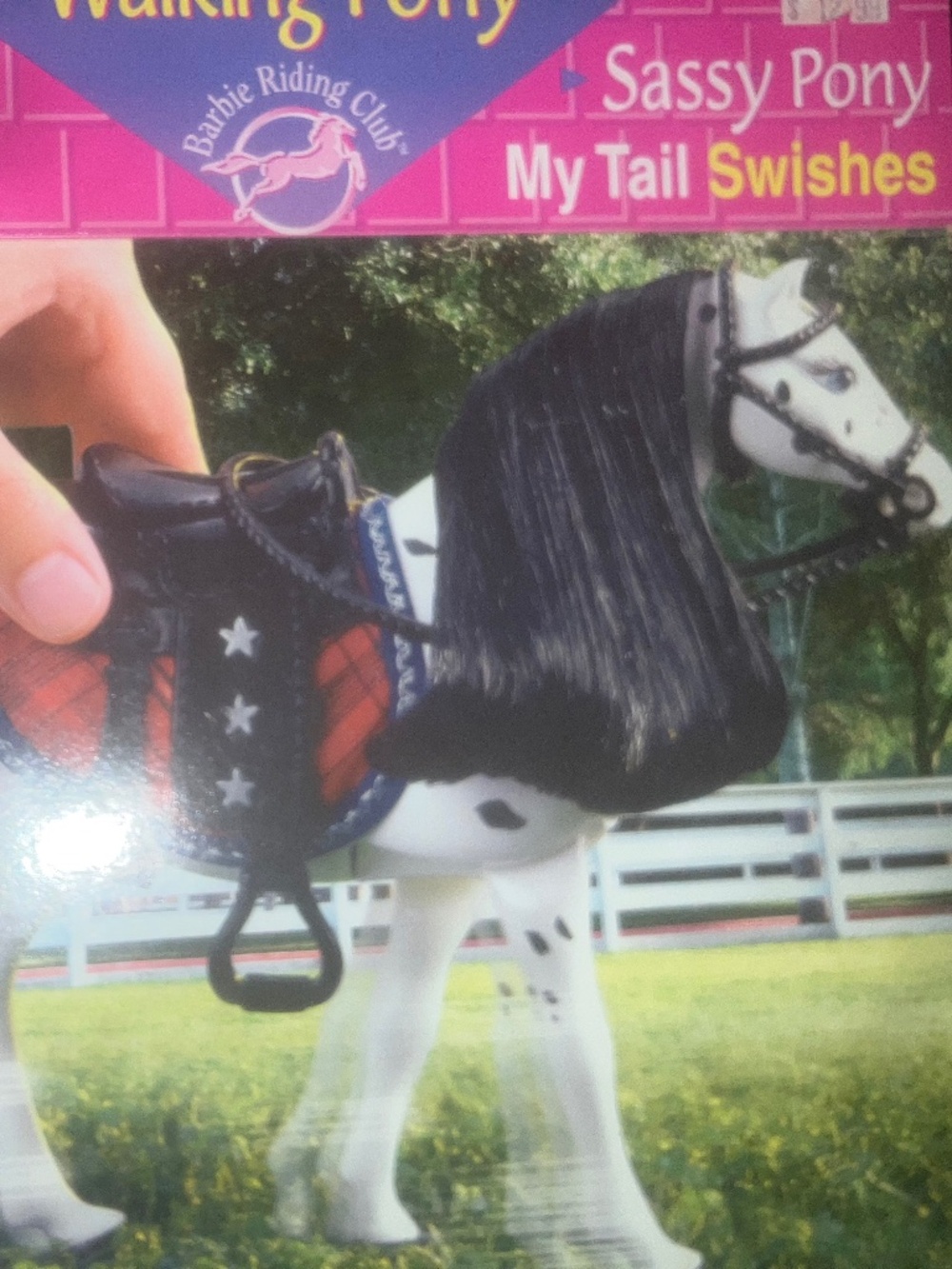 Vintage Barbie Pony open box